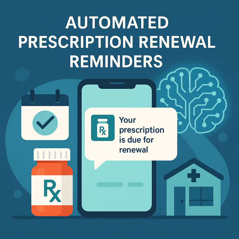 Automated Prescription Renewal Reminder Workflows