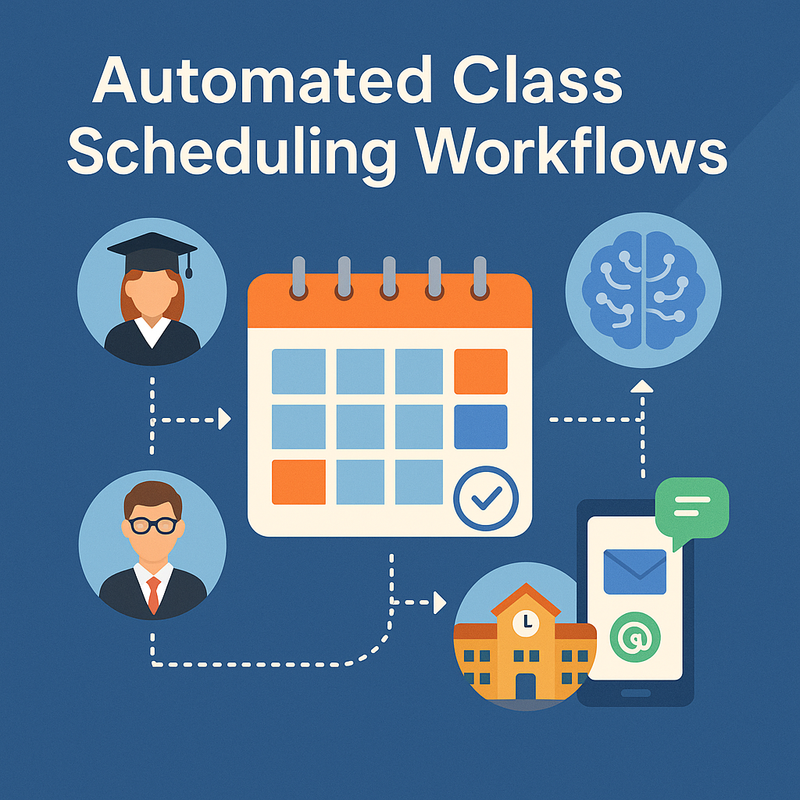 Automated Class Scheduling Workflows