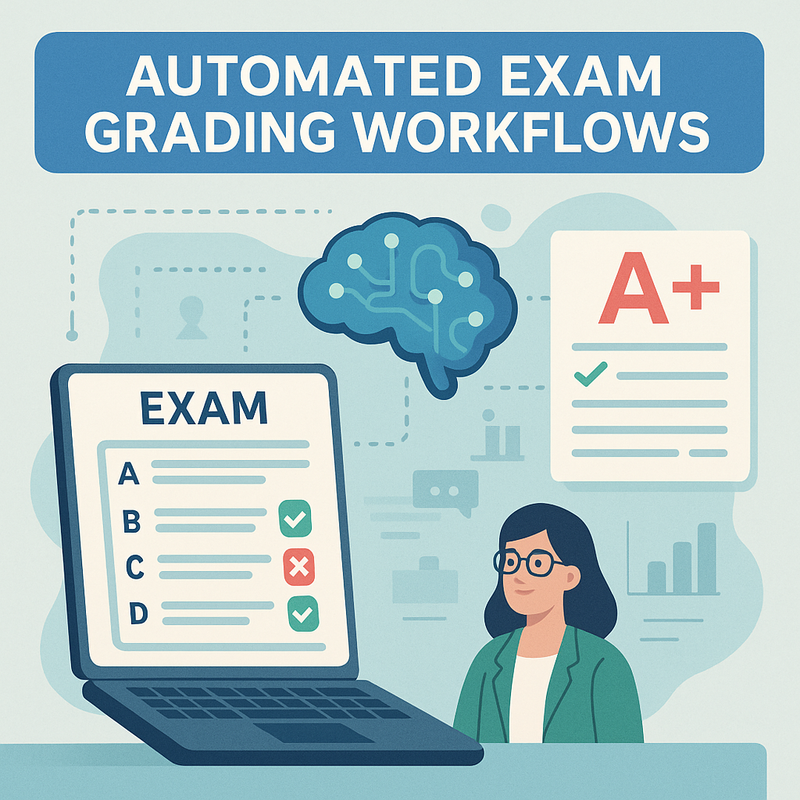 Automated Exam Grading Workflows