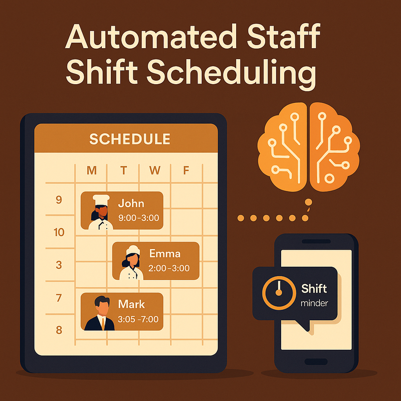 Automated Staff Shift Scheduling Workflows