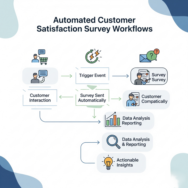 Automated Customer Satisfaction Survey Workflows