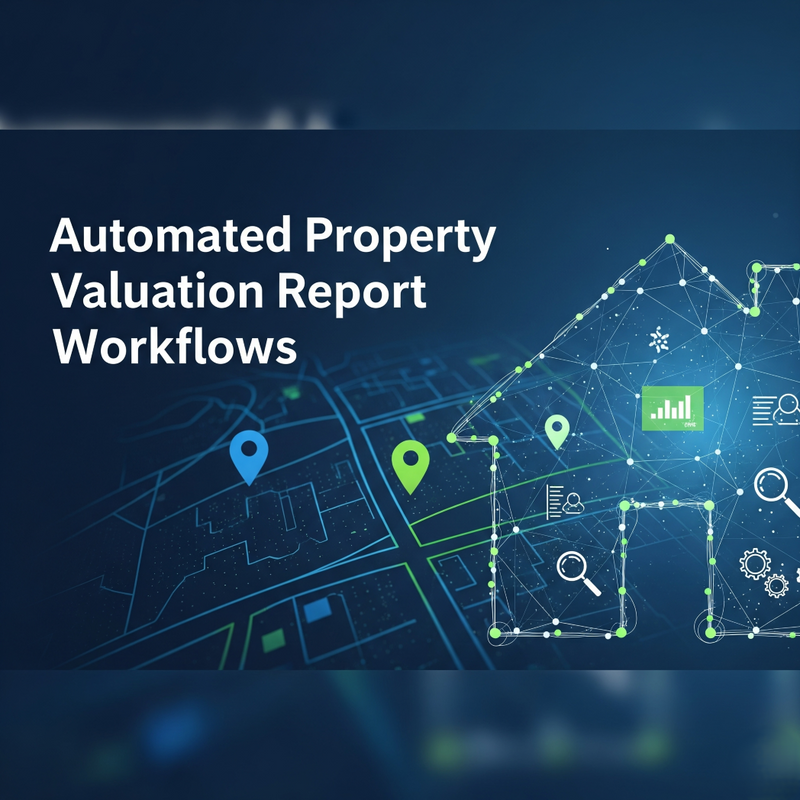 Automated Property Valuation Report Workflows