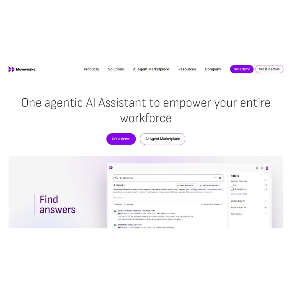 Moveworks – Enterprise AI Assistant