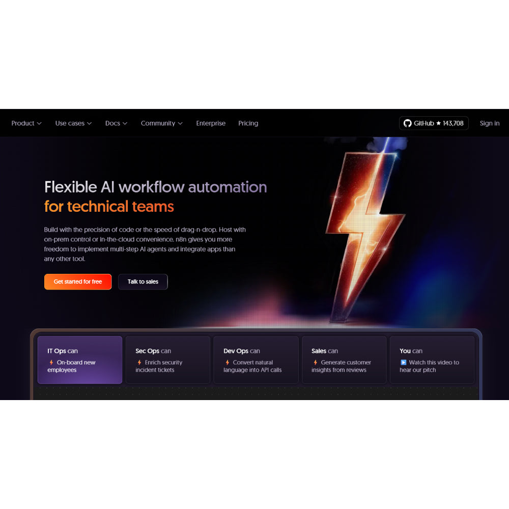n8n – AI-Powered Workflow Automation Platform