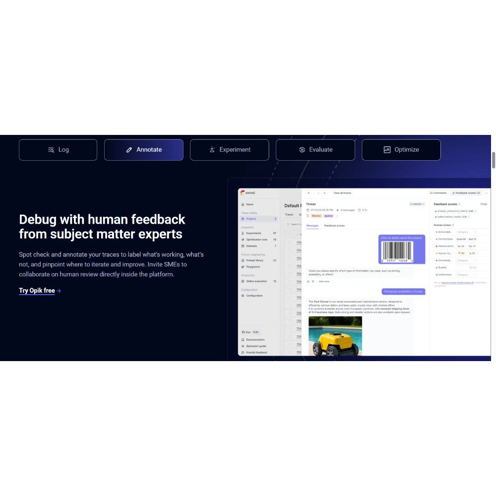 Comet ML – MLOps & Experiment Tracking