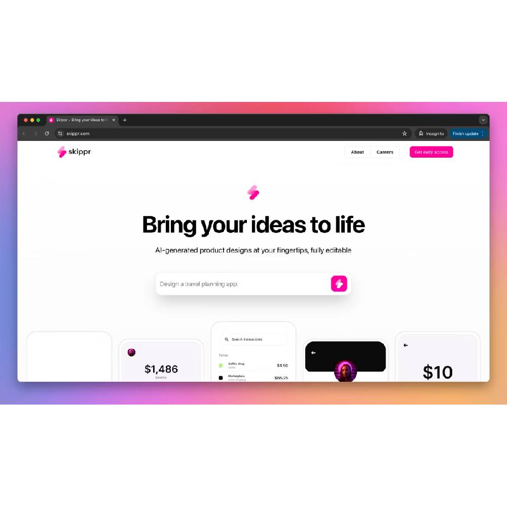 Skippr AI – AI-Powered Design Tool