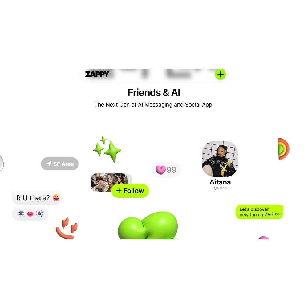 Zappy AI – AI Messaging and Social App