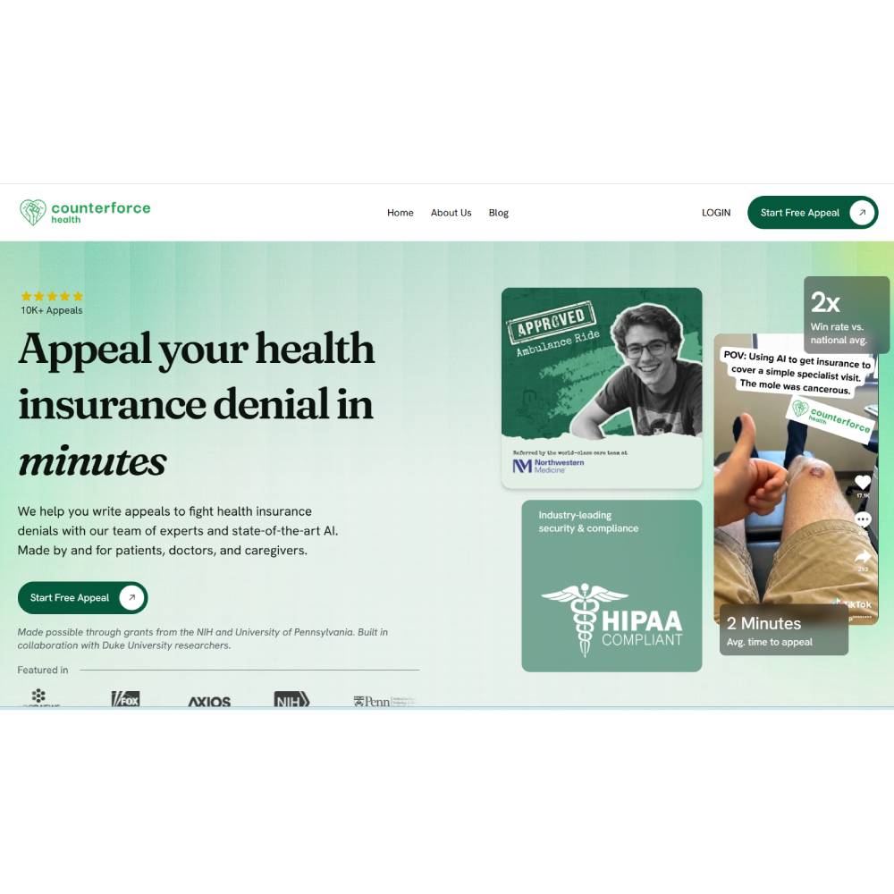 Counterforce Health – AI-Powered Population Health & Clinical Intelligence Platform