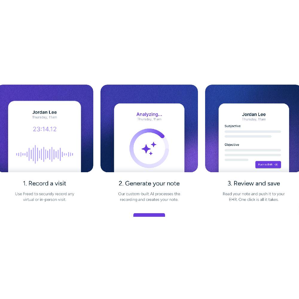 Freed AI – AI-Powered Medical Documentation and Clinical Note Assistant