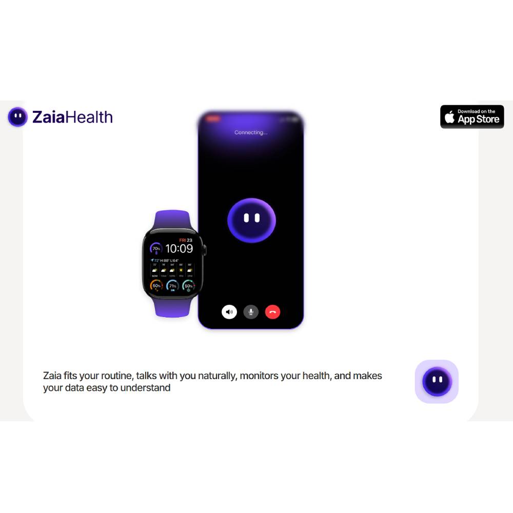 Zaia Health AI — Your AI Voice Health Companion