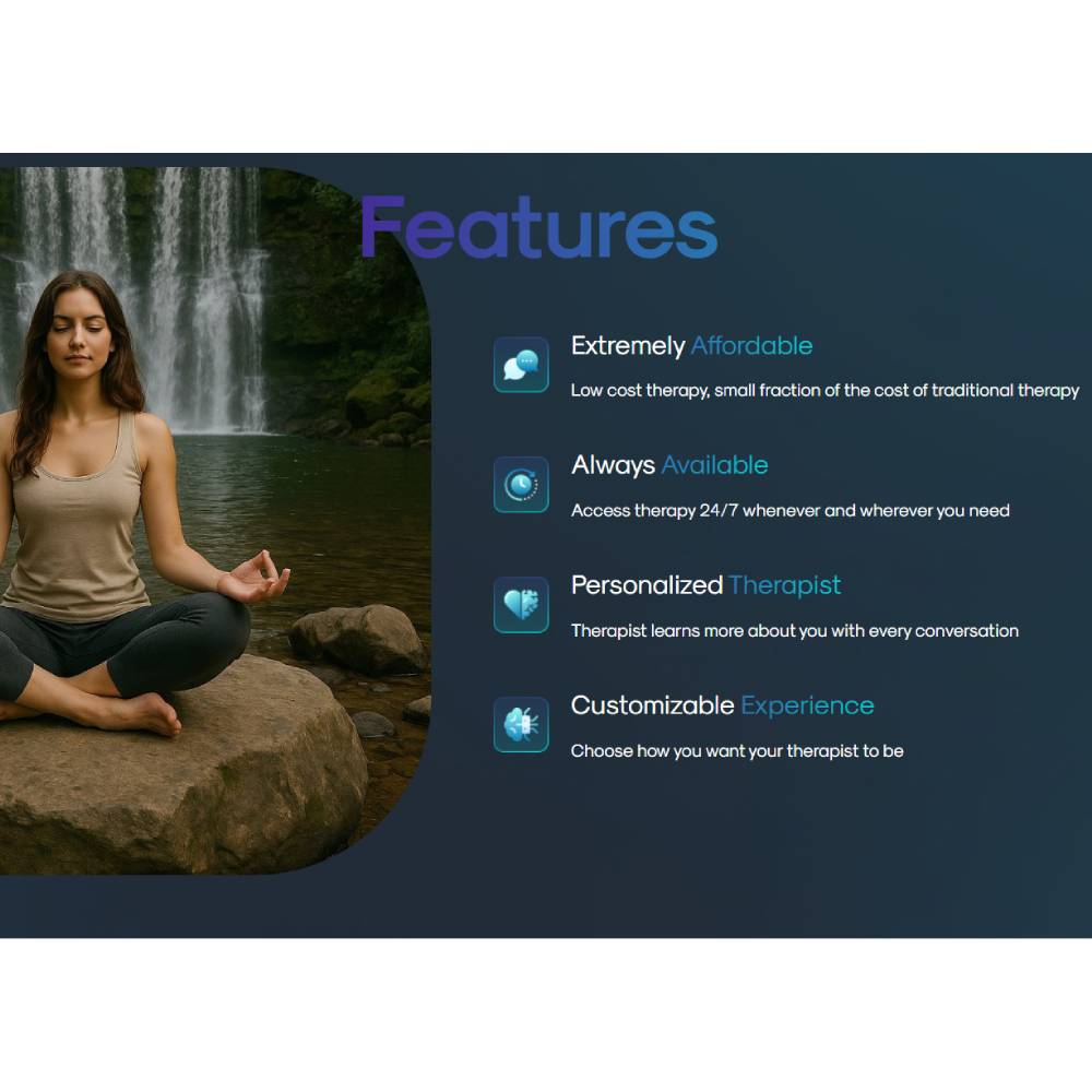 TherapyWithAI — 24/7 AI Therapist