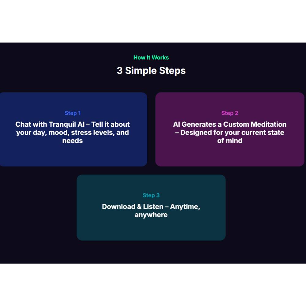 Tranquil AI — Calm Voice & Emotional Companion