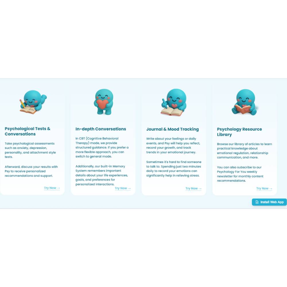 Psyfy — AI Chat & Mental Wellness Companion