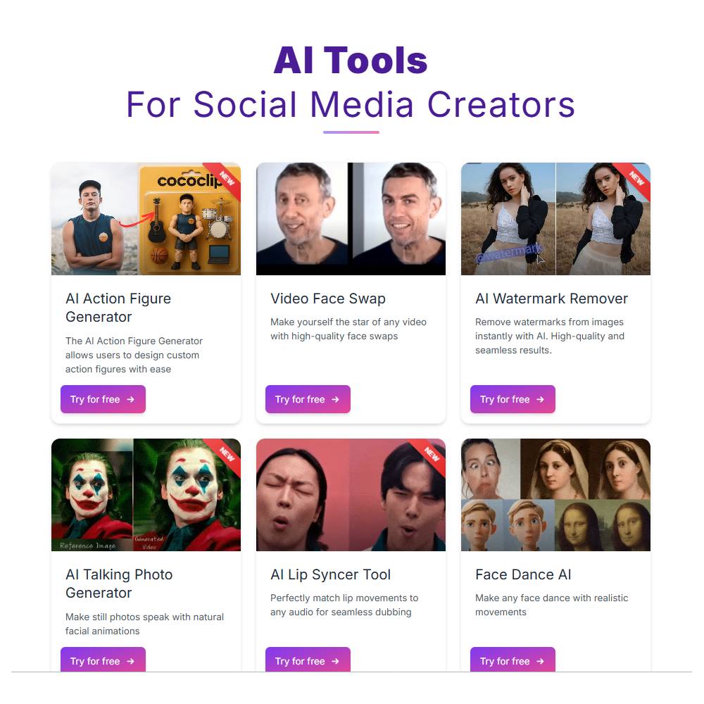CoCoClip.AI – AI Video Editor for Viral Short-Form Content