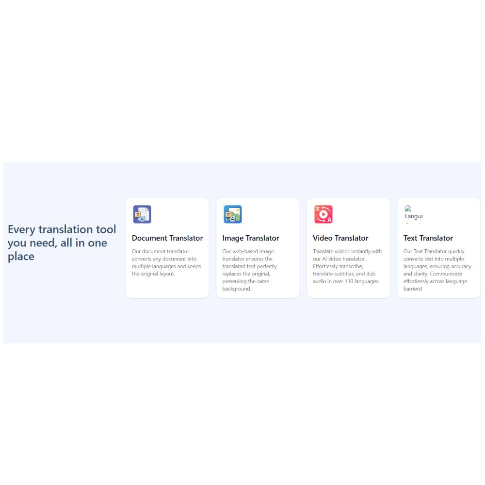 Transmonkey – AI Translator for Documents, Images & Video