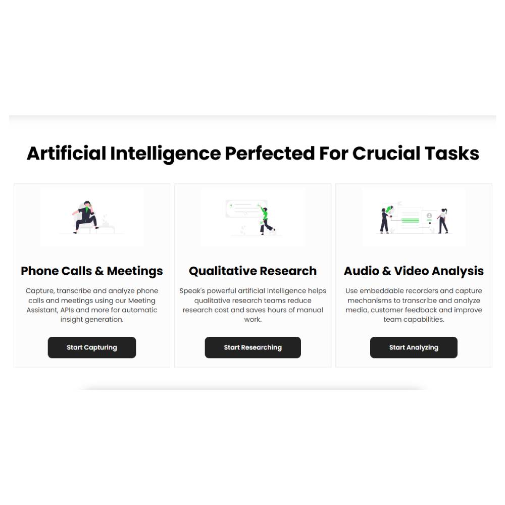 Speak AI – AI Media Transcription, Analysis & Insight Platform