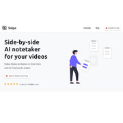 Snipo — AI Video Notes to Notion and Flashcard Maker
