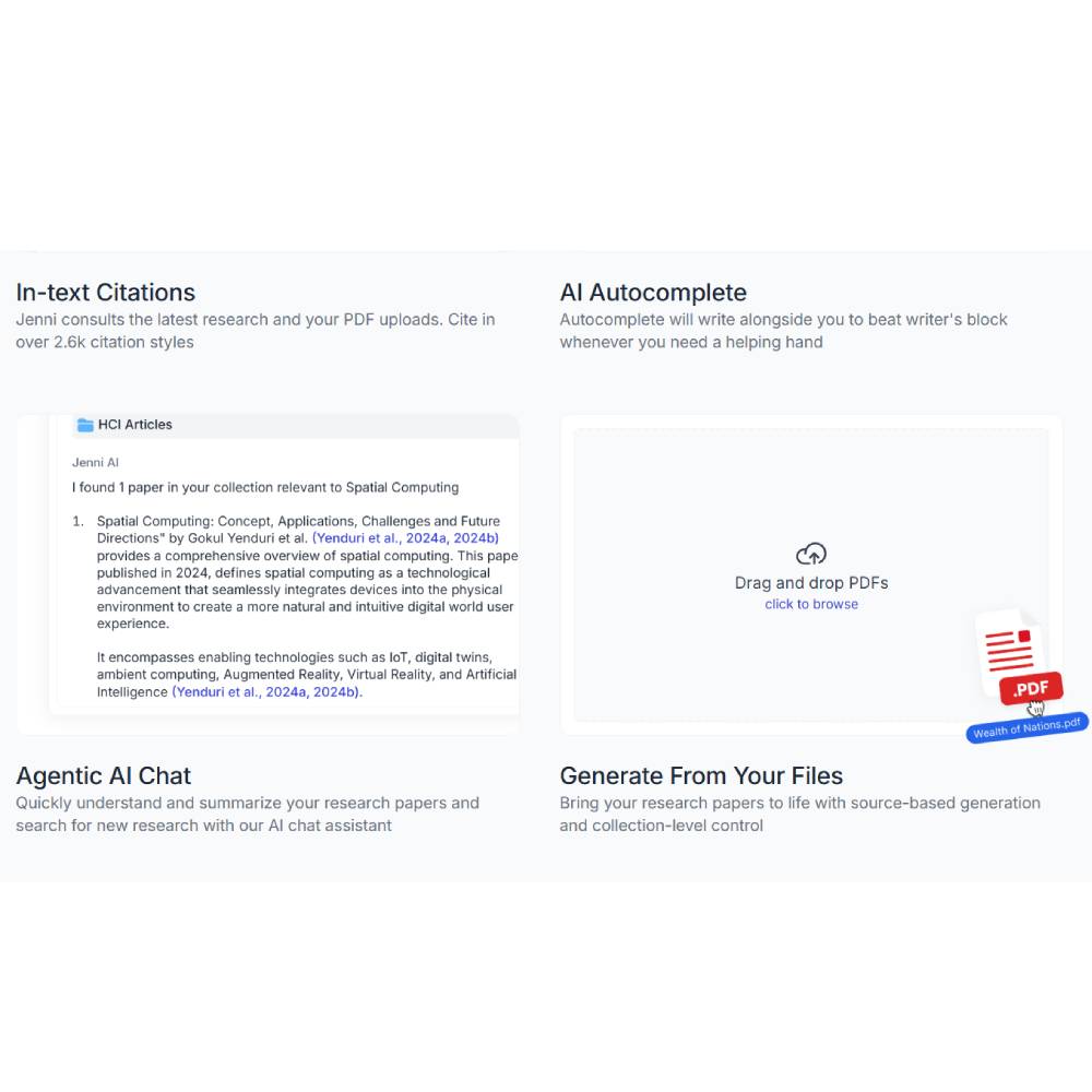 Jenni AI – AI Writing Assistant for Research, Academics & Content Creation