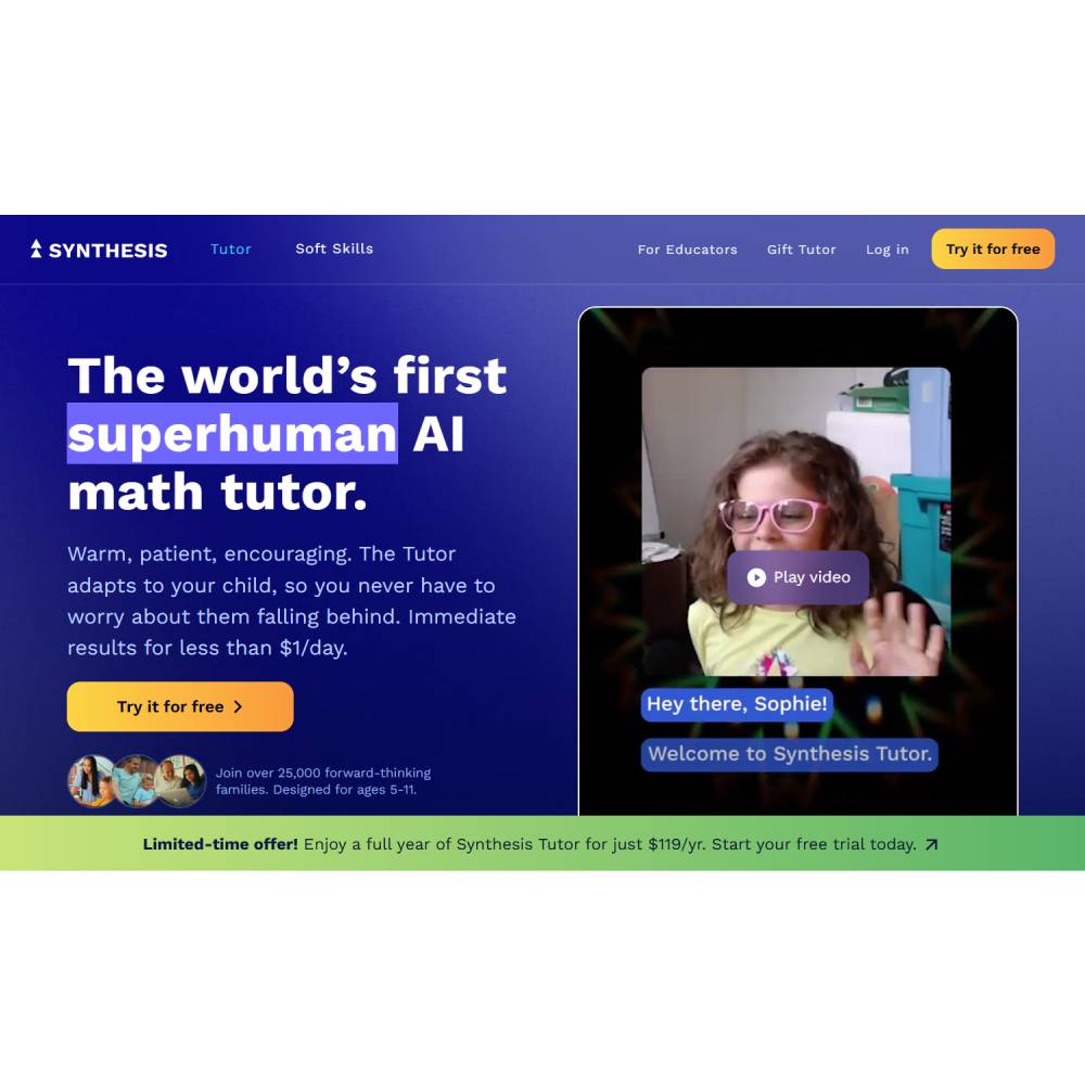 Synthesis — AI Tutor for Next-Generation Learning