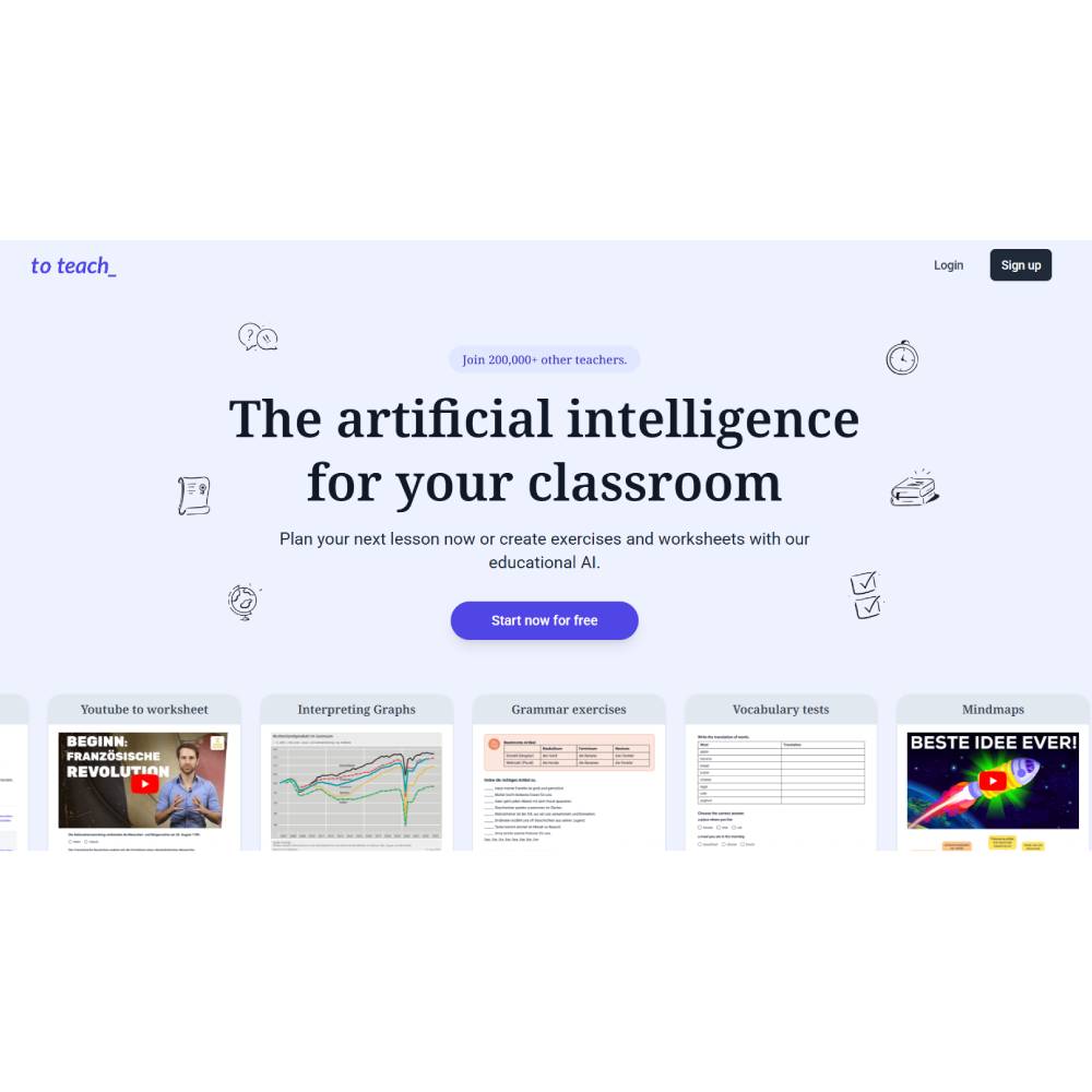 To Teach — AI Assistant for Smarter Lesson Planning and Teaching