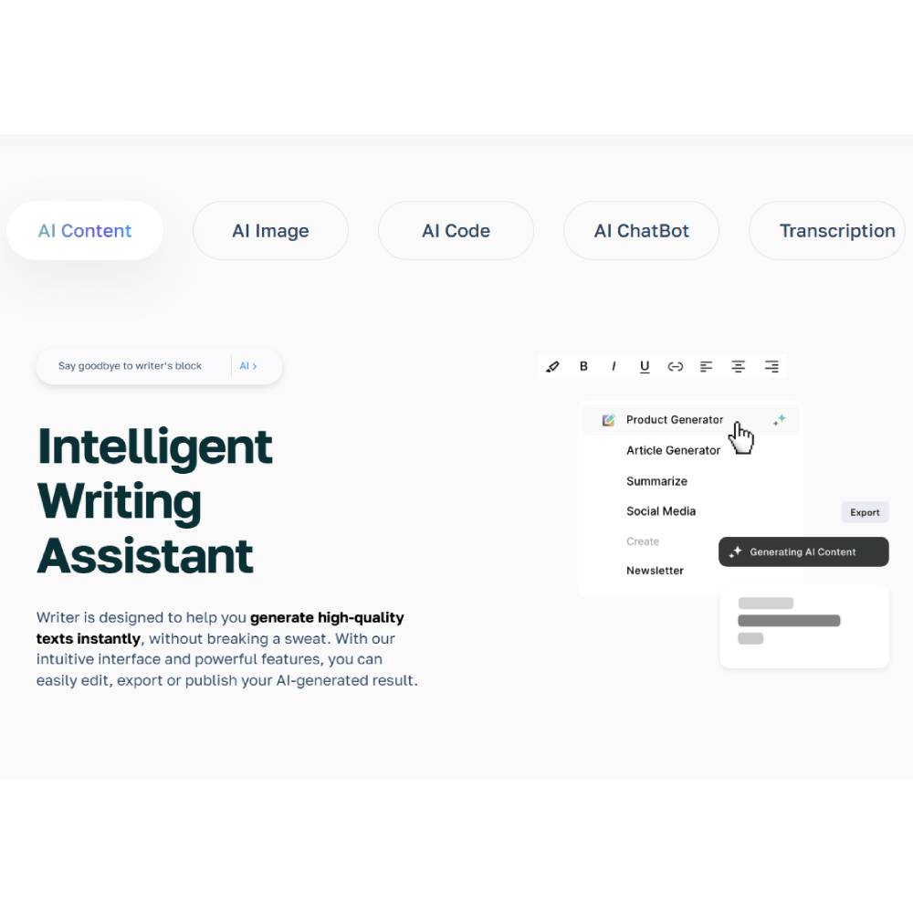 Chapple AI – All-in-One AI Platform for Text, Image & Code Generation