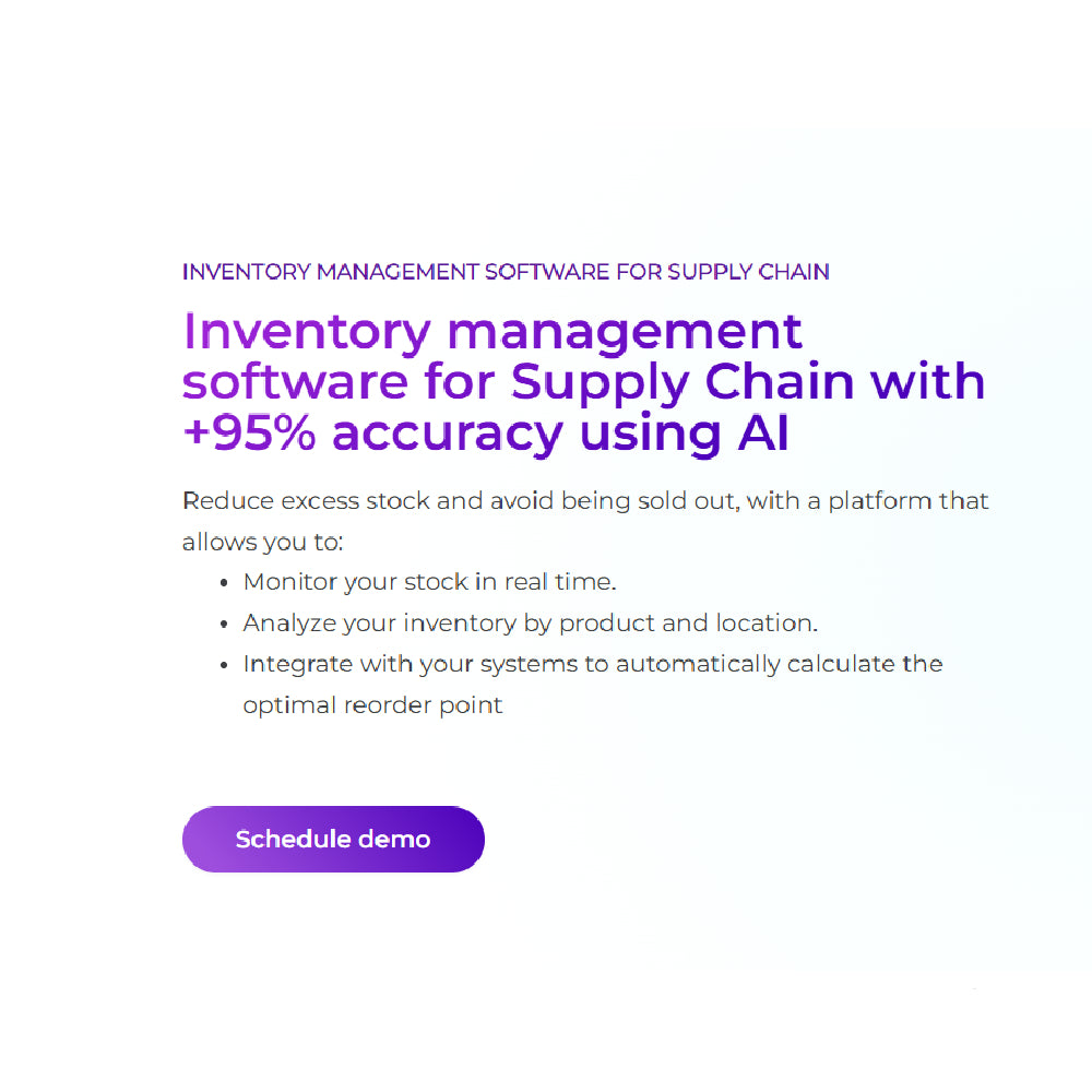 Datup – AI-Powered Inventory & Demand Planning