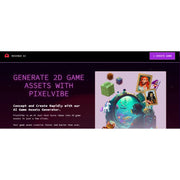PixelVibe by Rosebud AI – Intelligent Image & Character Generator for Games
