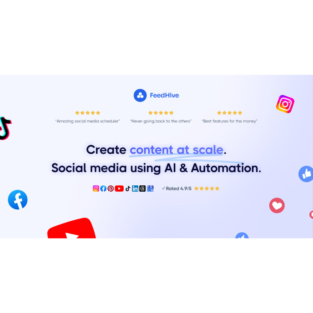 FeedHive – AI-Powered Social Media Management & Automation Tool