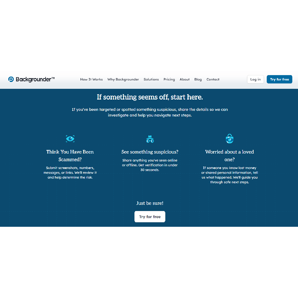 Backgrounder
