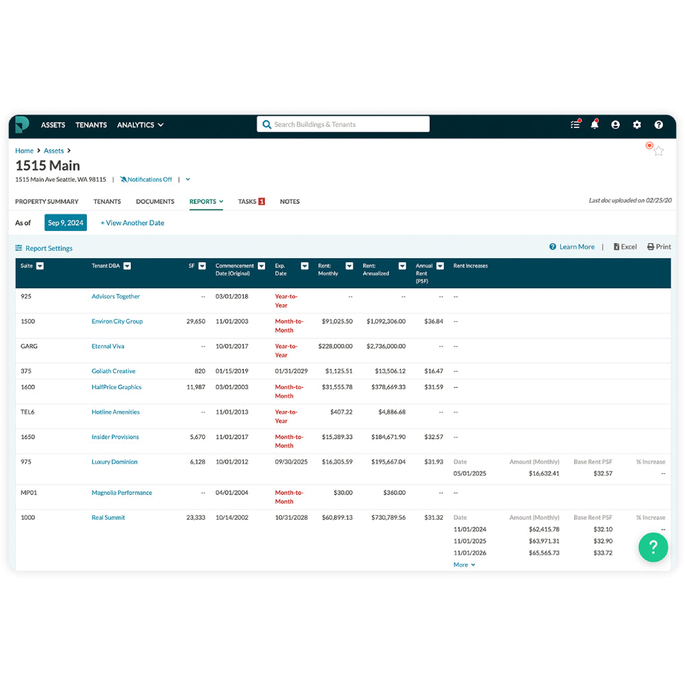 Prophia – AI-Powered Lease Abstraction & CRE Data Management