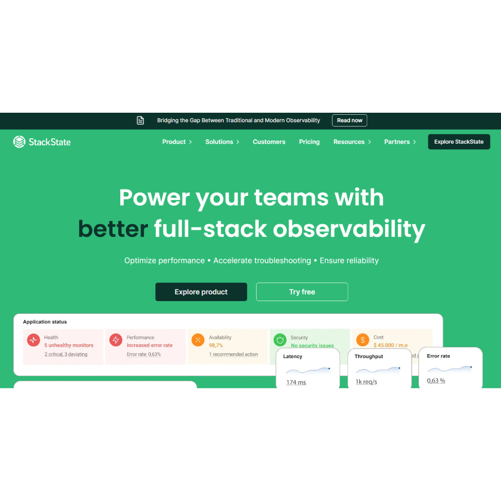 StackState – Full-Stack Observability & AI-Powered AIOps