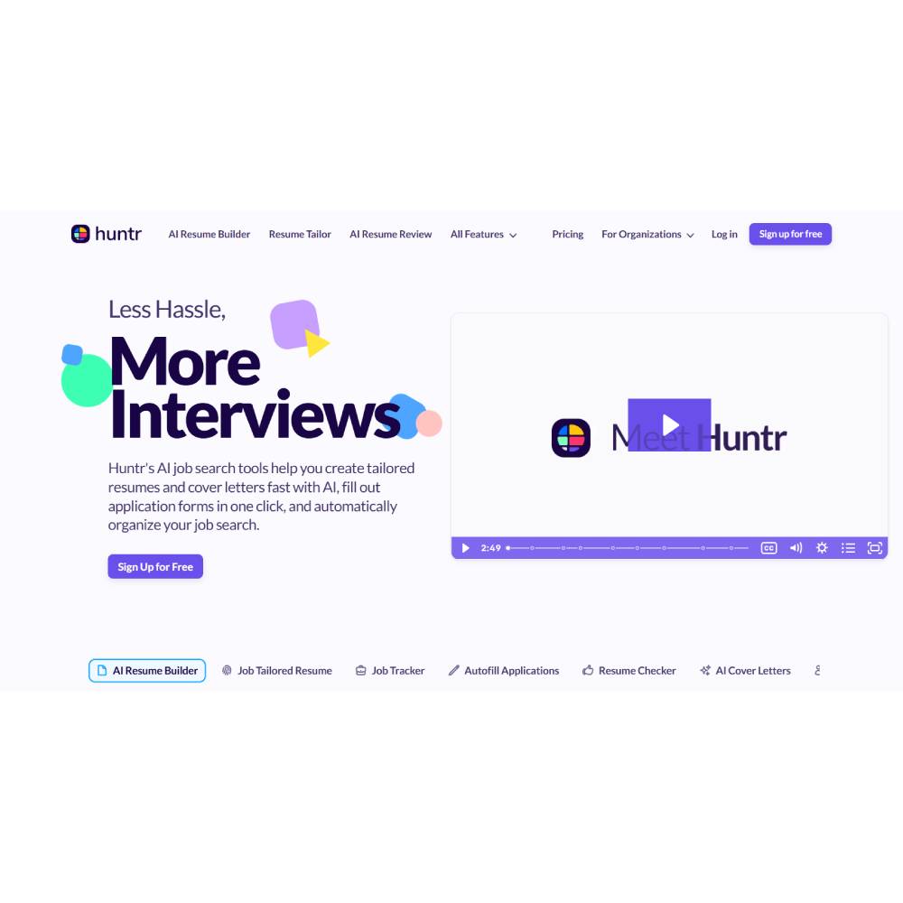 Huntr — AI Job Tracker and Career Management Platform