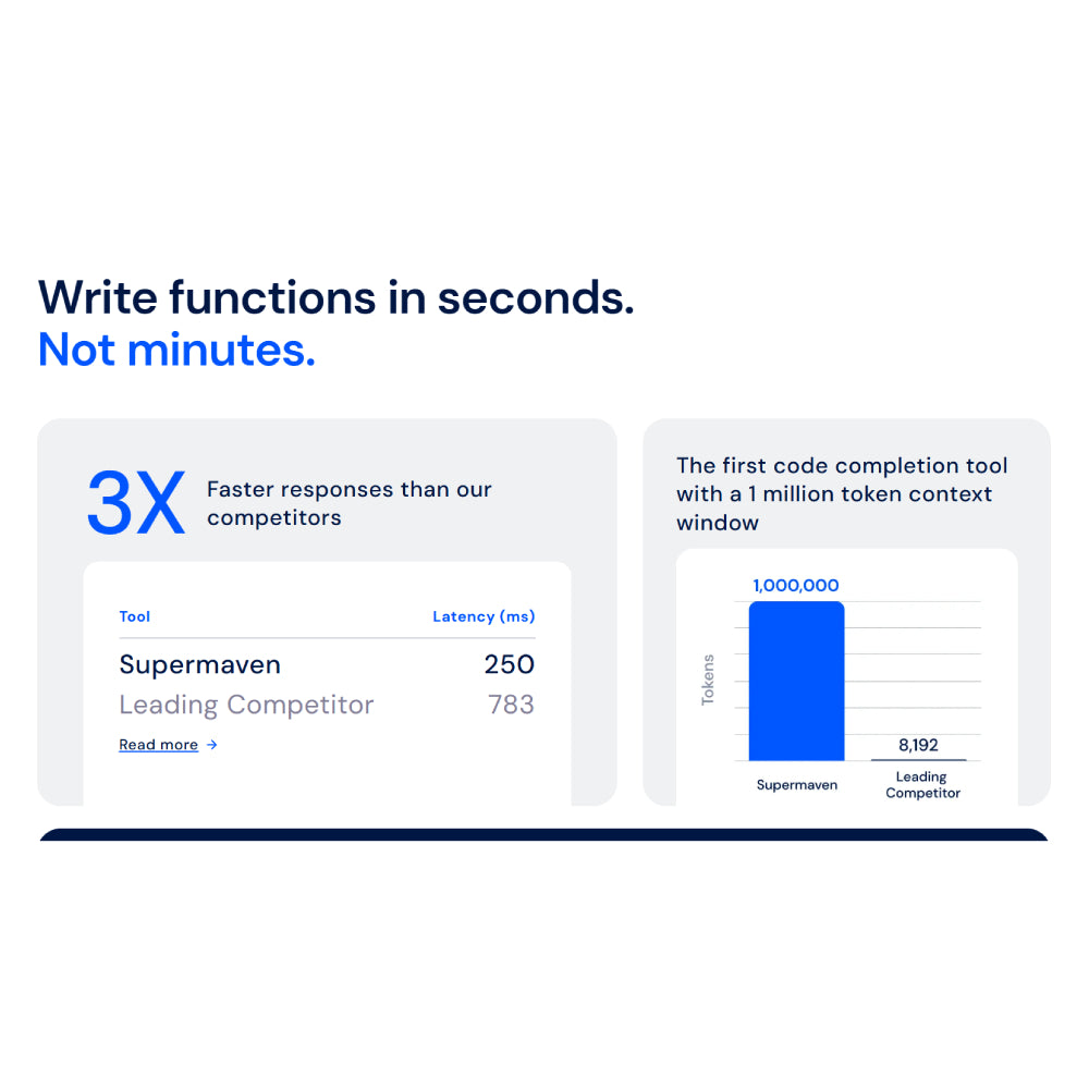 Supermaven – AI-Powered Code Completion