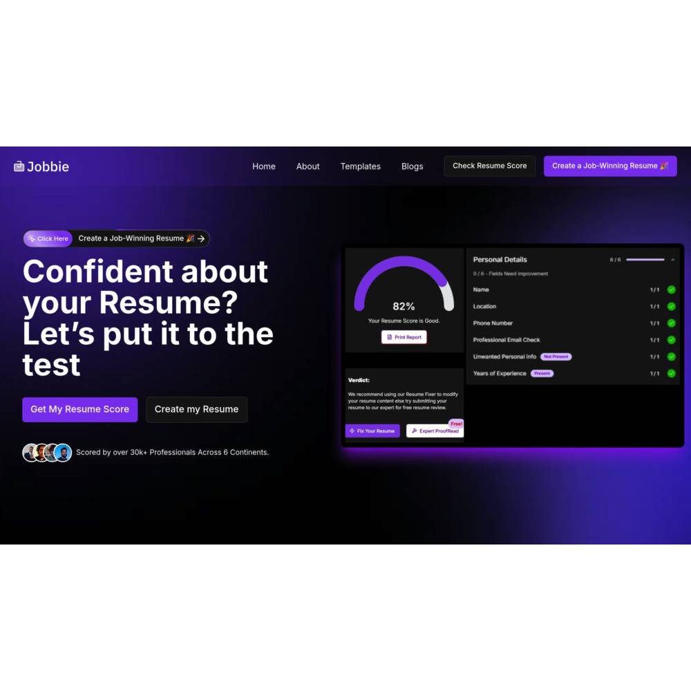 Jobbie — AI Job Matching and Recruitment Automation Platform