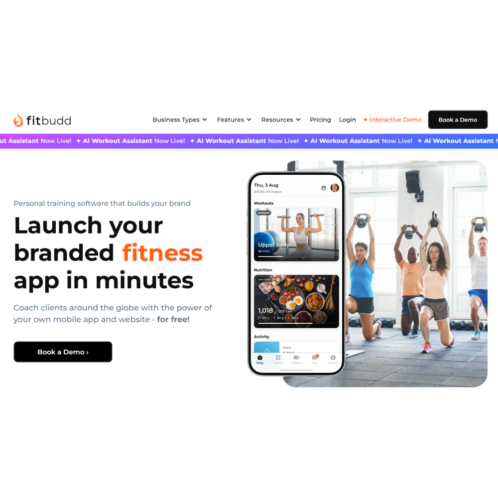 FitBudd – AI-Powered Fitness & Nutrition Coaching Platform