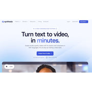 Synthesia – AI-Powered Video Generation Platform