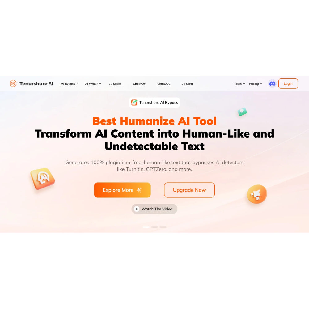 Tenorshare AI – All-in-One AI Writing, Humanizing & PDF Tools