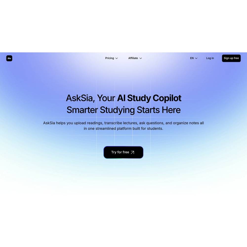 Asksia — AI Question Answering and Learning Assistant