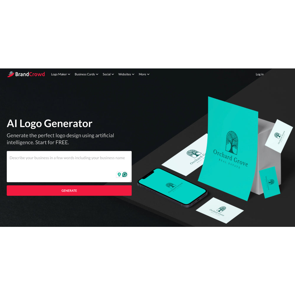 BrandCrowd – AI-Powered Logo & Branding Platform
