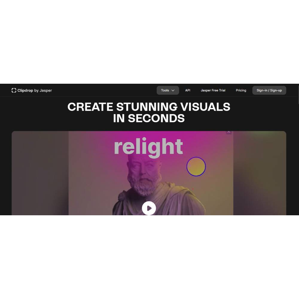 Clipdrop – AI Image Editing and Creation Made Simple