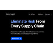 Interos – AI-Powered Supply Chain Risk & Resilience Platform