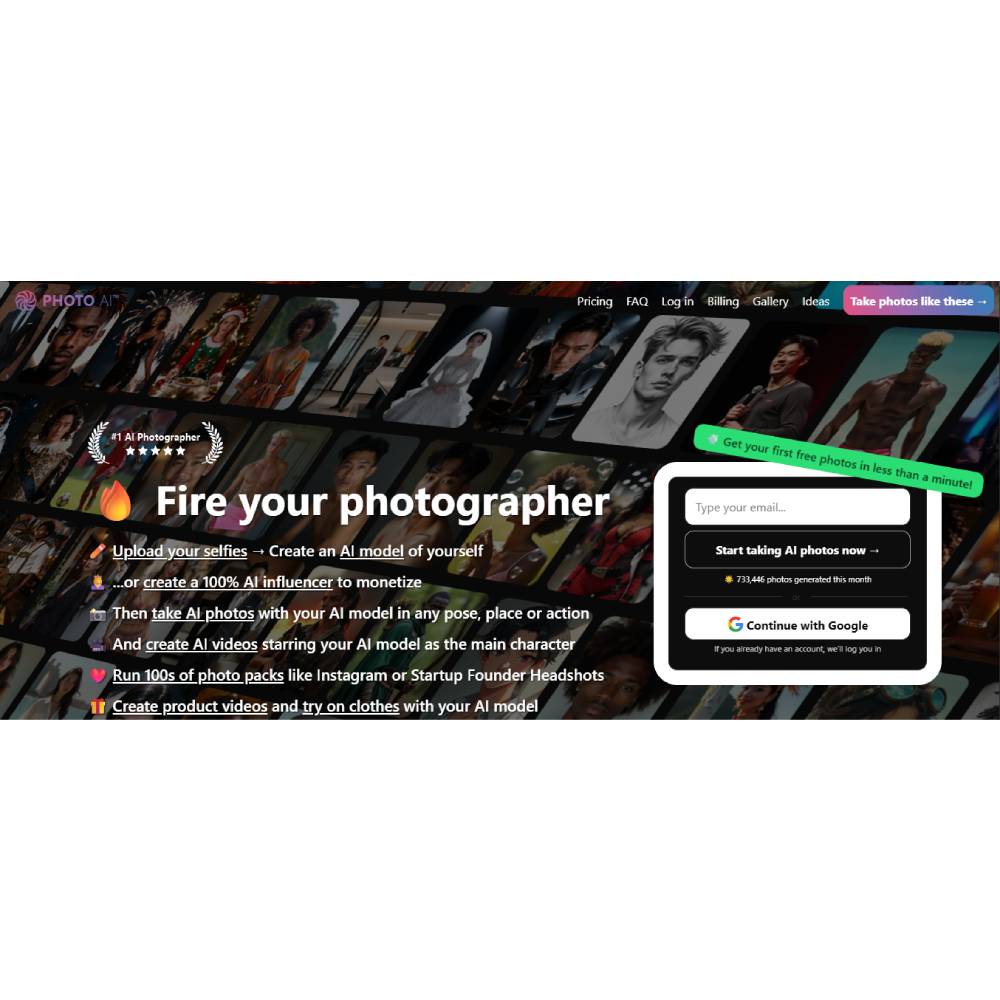 PhotoAI.com – AI Personal Photography & Avatar Generator