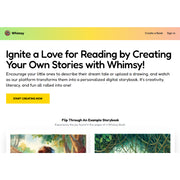 Whimsy – AI-Powered Personalized Storybook Creator for Kids