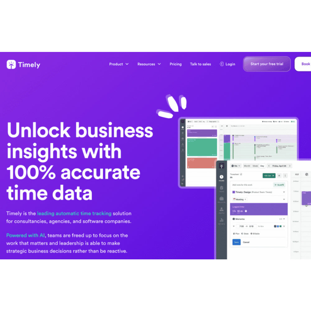 Timely – AI-Powered Time Tracking & Productivity Platform