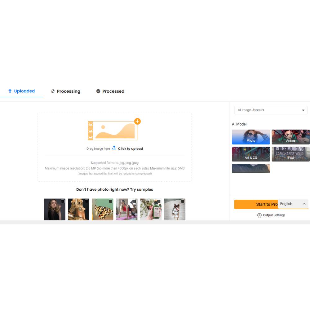 VanceAI – AI Image Enhancement and Editing Suite