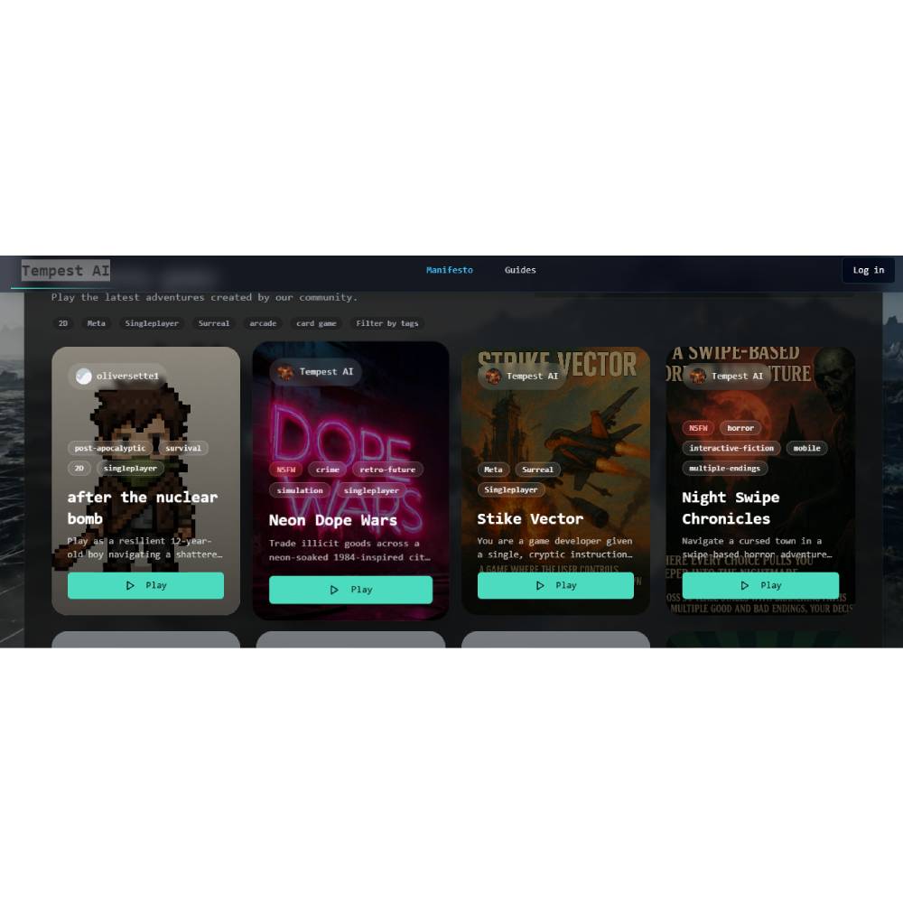 Tempest AI – Autonomous AI Agent Platform for Research, Reasoning, and Task Execution