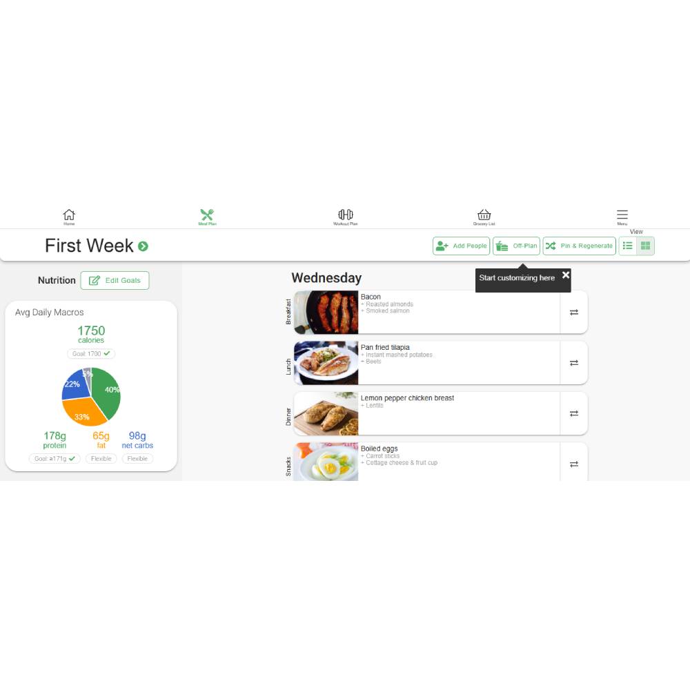 Strongr Fastr – AI Nutrition Coach & Personalized Meal Planner