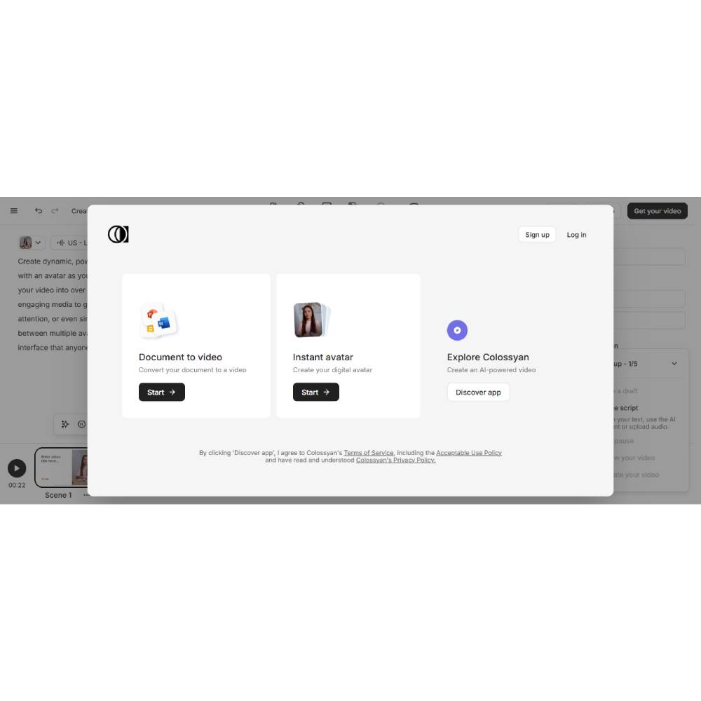 Colossyan – AI Video Presentation with Realistic Avatars