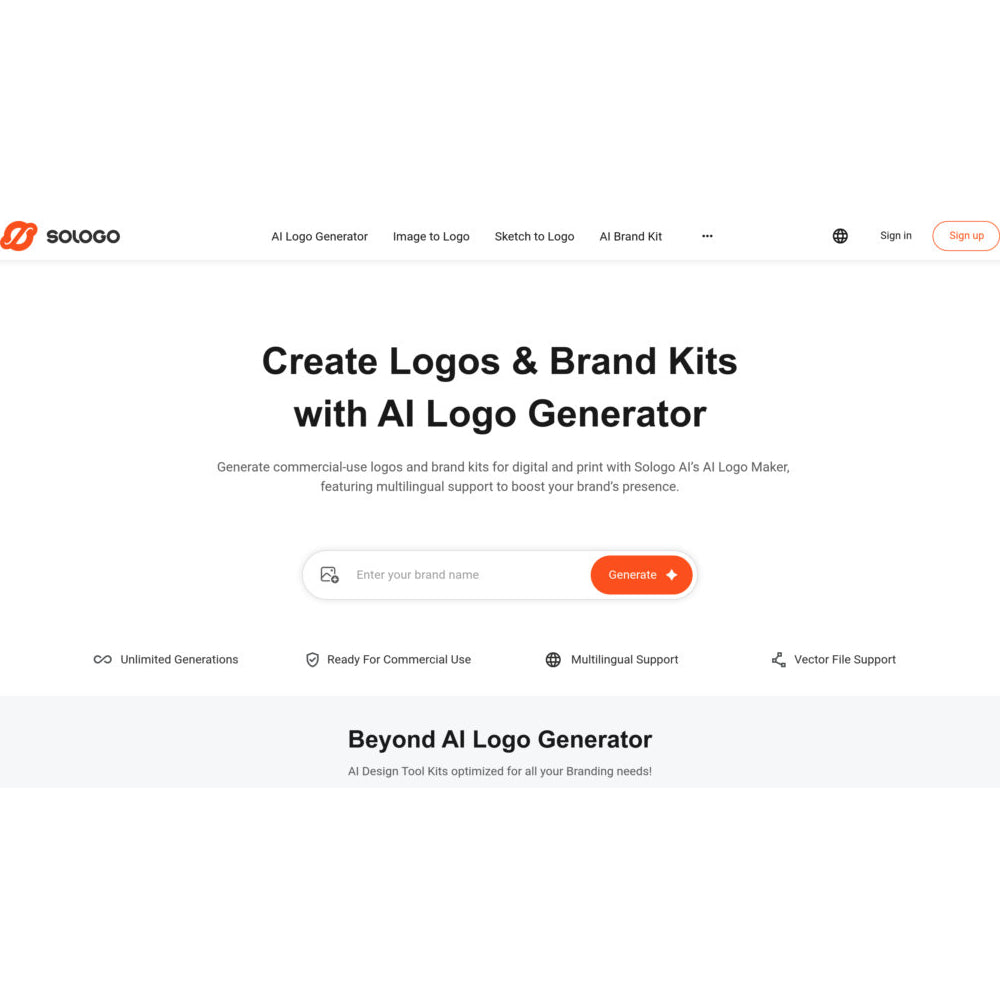 SologoAI – AI-Powered Logo & Branding Platform