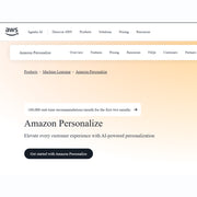 Amazon Personalize – AI-Powered Real-Time Recommendation Engine